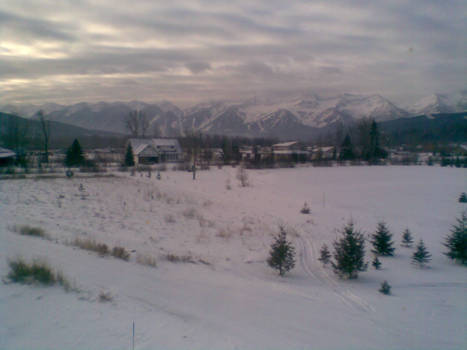 Canada - Rocky mountains bij Fernie, three sisters.