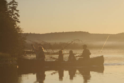Algonquin provincial park - Sunset at the lake