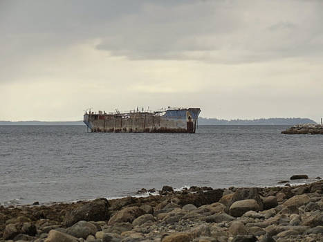 Powell River - Roestend wrak