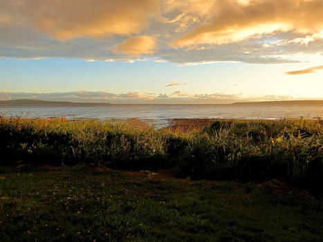 Powell River - Zonsondergang