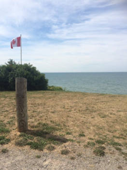 Canada - Lake Ontario grens Canada VS