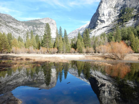 Verenigde Staten - Yosemite National Park, Mirror lake