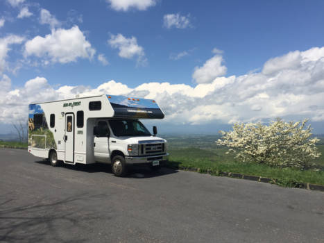 Niagara Falls - Met de camper over de Skyline drive richting de Niagara Falls