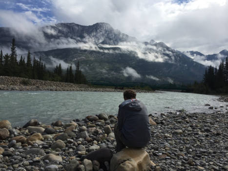 Canada - View in Canada near to the rockies