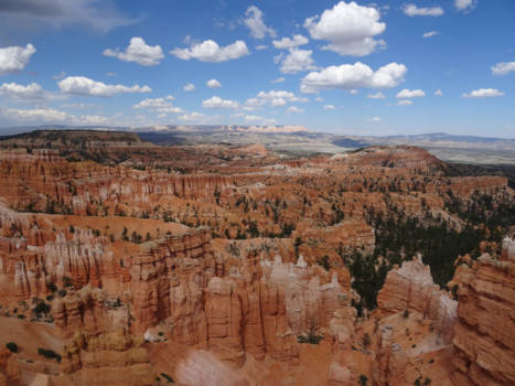 Verenigde Staten - Een blik op Bryce Canyon National Park.