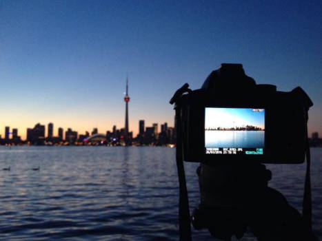 Toronto - Another golden hour of the Toronto Skyline during sunset