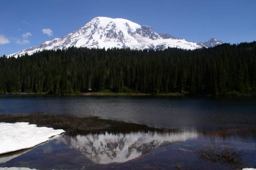 Canada - Weerspiegeling Reflection Lakes Mount Rainier NP