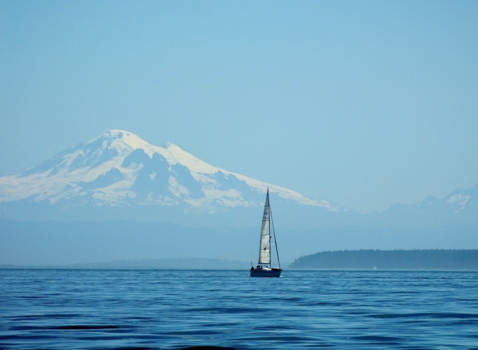Vancouver Island - Vancouver Island  Varen tussen de Gulf Island en San Juan Islands