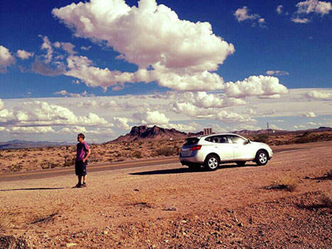 Verenigde Staten - Break in Arizona Desert