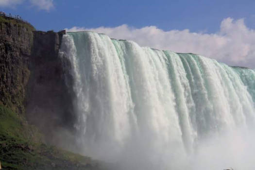 Niagara Falls - Bij de rand van de Falls