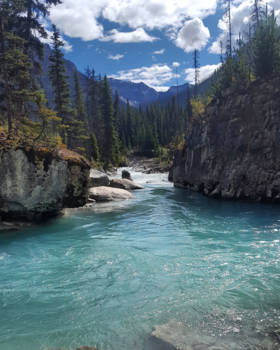 Banff National Park - De prachtige Marble Canyon