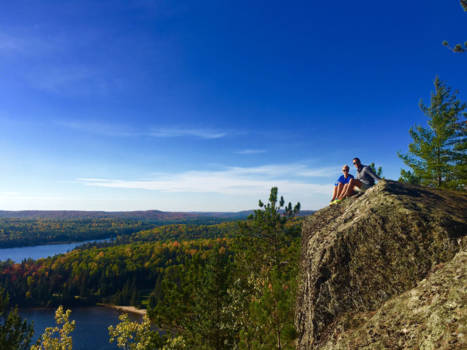 Algonquin provincial park - On top of the world!