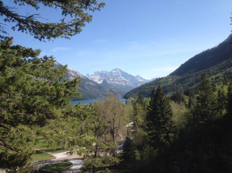 Canada - Aanzichtkaartje uit Waterton Lakes, national park