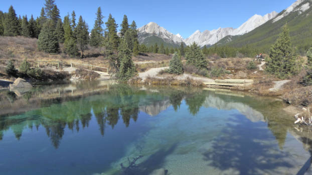 Banff National Park - Ink Pots Banff NP