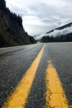 Jasper National Park - Following Yellow Lines
