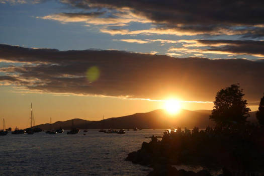 Canada - Sunset in a perfect place