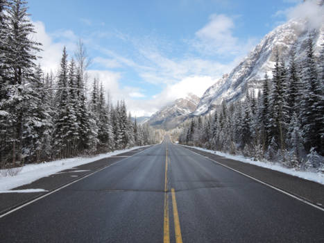 Jasper National Park - Winterschoon op de Icefield parkway Canada. (april 2017)