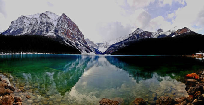 Banff National Park - Waterig kleurenpallet