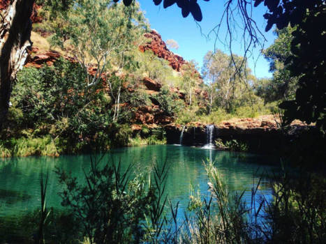Canada - Nature pool Karijini national park.