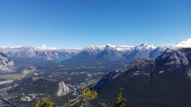 Banff National Park - A view above Banff, a view never to be forgotten.