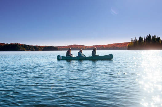 Algonquin provincial park - Just keep paddling