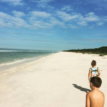 Verenigde Staten - Strandwandeling