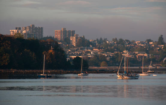 Canada - vancouver 's morgens vroeg