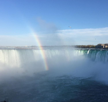 Niagara Falls - View at the Niagara Falls