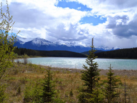 Canada - Prachtig uitzicht richting Banff.