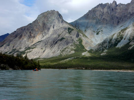Canada - stunning.. rafting at the Bonnet Plume river