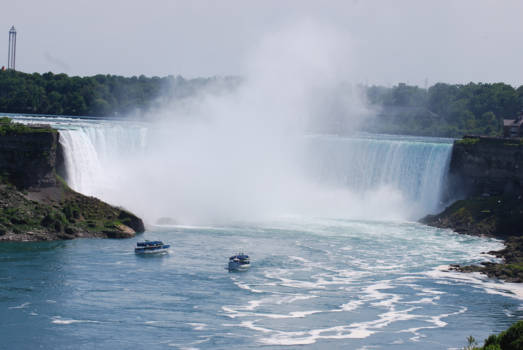 Canada - Canadadese kant Niagara Falls . Juni 2011
