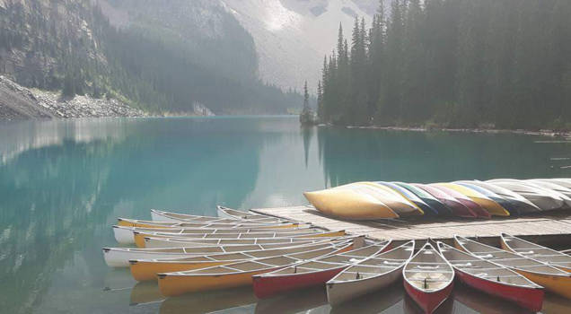 Banff National Park - Je hoort de stilte...Moraine Lake