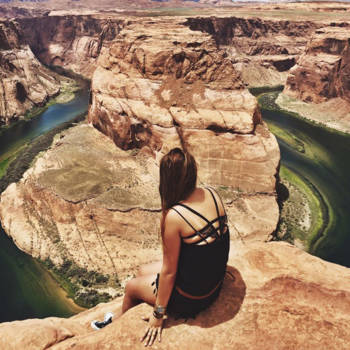 Grand Canyon - Uitzicht over horseshoebend