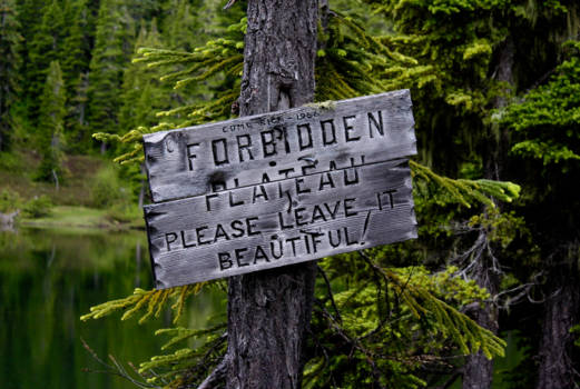 Vancouver Island - Voorzichtig met de natuur.