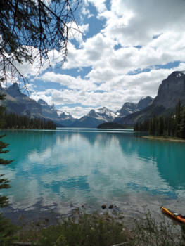 Canada - Malignelake een van de vele mooie plekken in Canada,t mooiste land voor ons....