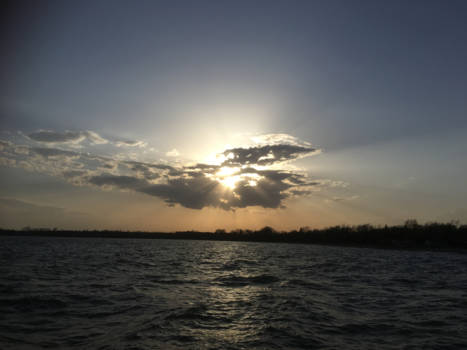 Toronto - Sunset at port maitland