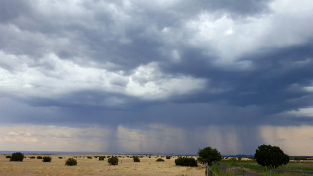 Grand Canyon - Rain and sunshine near the Grand Canyon