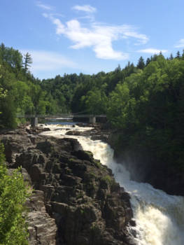 Québec - Adembenemd mooi Caynon St. Anne Quebec