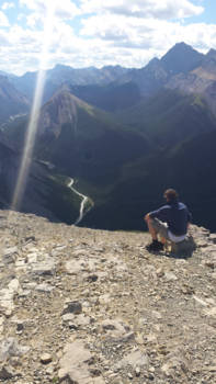 Jasper National Park - Genieten van het prachtige uitzicht @Sulphur Skyline, Miette Hotsprings
