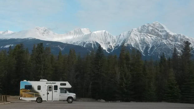 Jasper National Park - Kan zo in de reclamefolder....