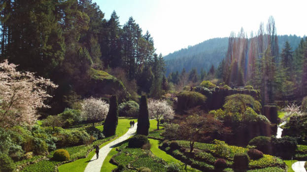 Victoria (Canada) - Butchart Gardens in Victoria zijn prachtig