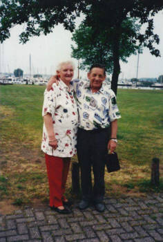 Canada - Foto van mijn opa en oma in Canada die al lange tijd zijn overleden.