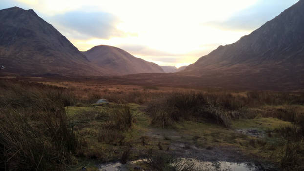 Vancouver Island - Zonnige namiddag on de Schotse Hooglanden