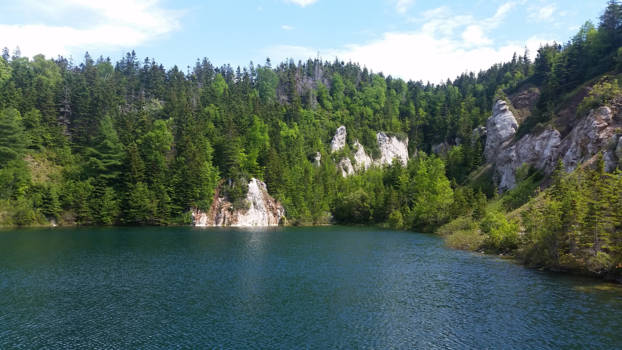 Nova Scotia - Cheticamp mine lake