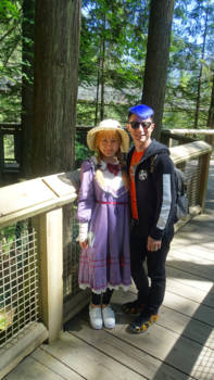 Vancouver - niet alleen wij gaan op vankantie...ook zij genieten !