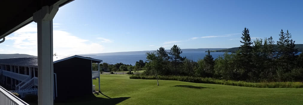 Nova Scotia - baddeck uitzicht hotel