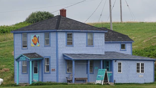 Nova Scotia - kleur rijke huizen