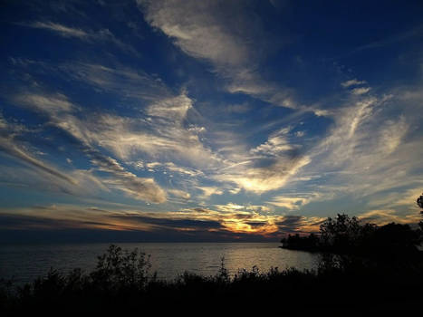 Canada - Huron lake. Simpel maar mooi.