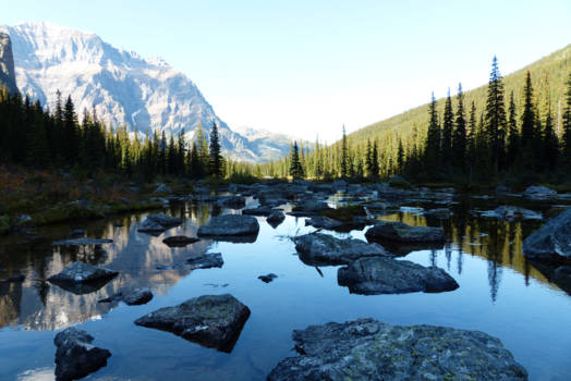 Lake Louise - Cadeau aan het eind van een wandeling