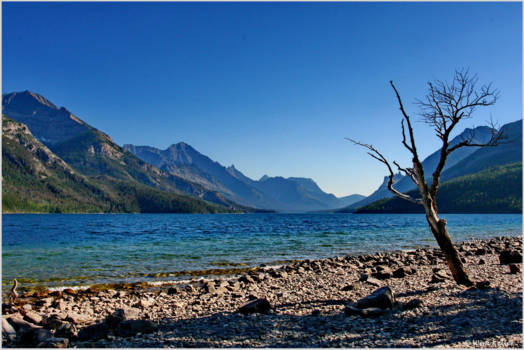Canada - De Stilte !!!  Waterton-Lake, Canada